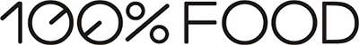 100 Percent Food Logo