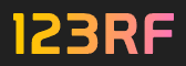 123RF Logo