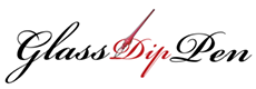 Glass Dip Pen Logo
