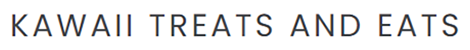 Kawaii Treats and Eats Logo