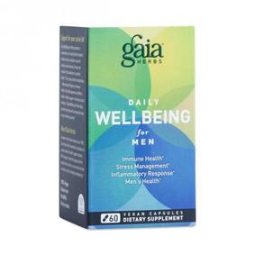 Gaia Herbs Daily Wellbeing for Men